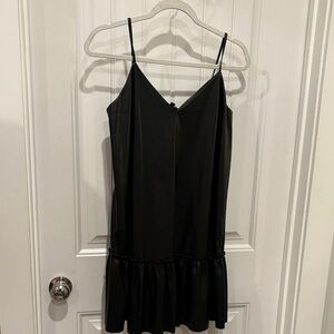 Express Black Mini Dress leather